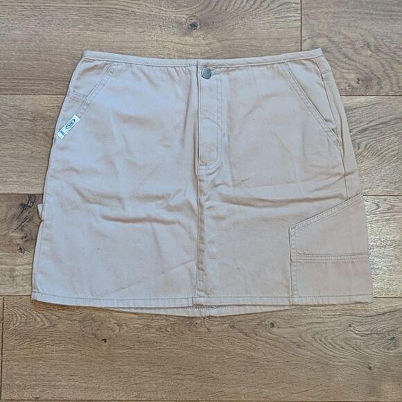 Vintage Bongo Utility Skirt sz 9 - Picture 1 of 8